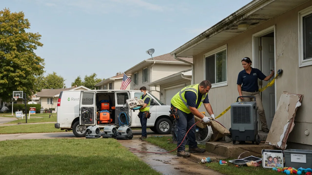 Water Damage Restoration in Hickman, TN near me
